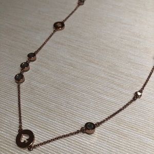 Kate Spade long chain necklace